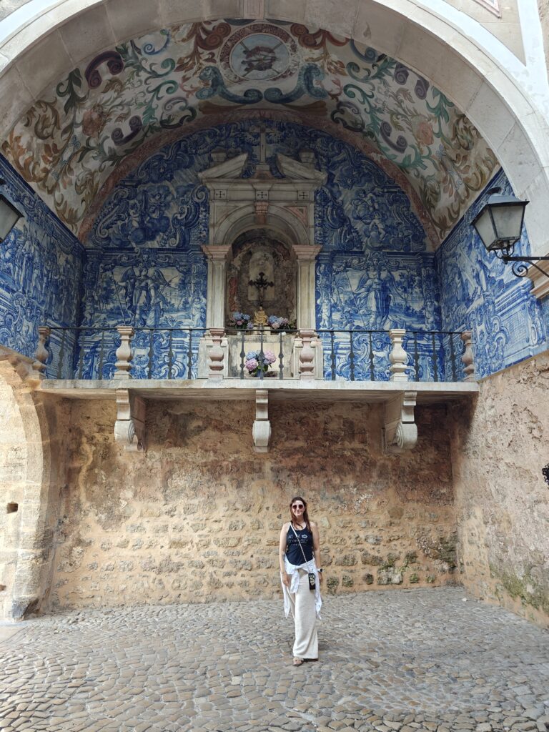 Óbidos, zamek w Óbidos,, Portugalia, Ginja,